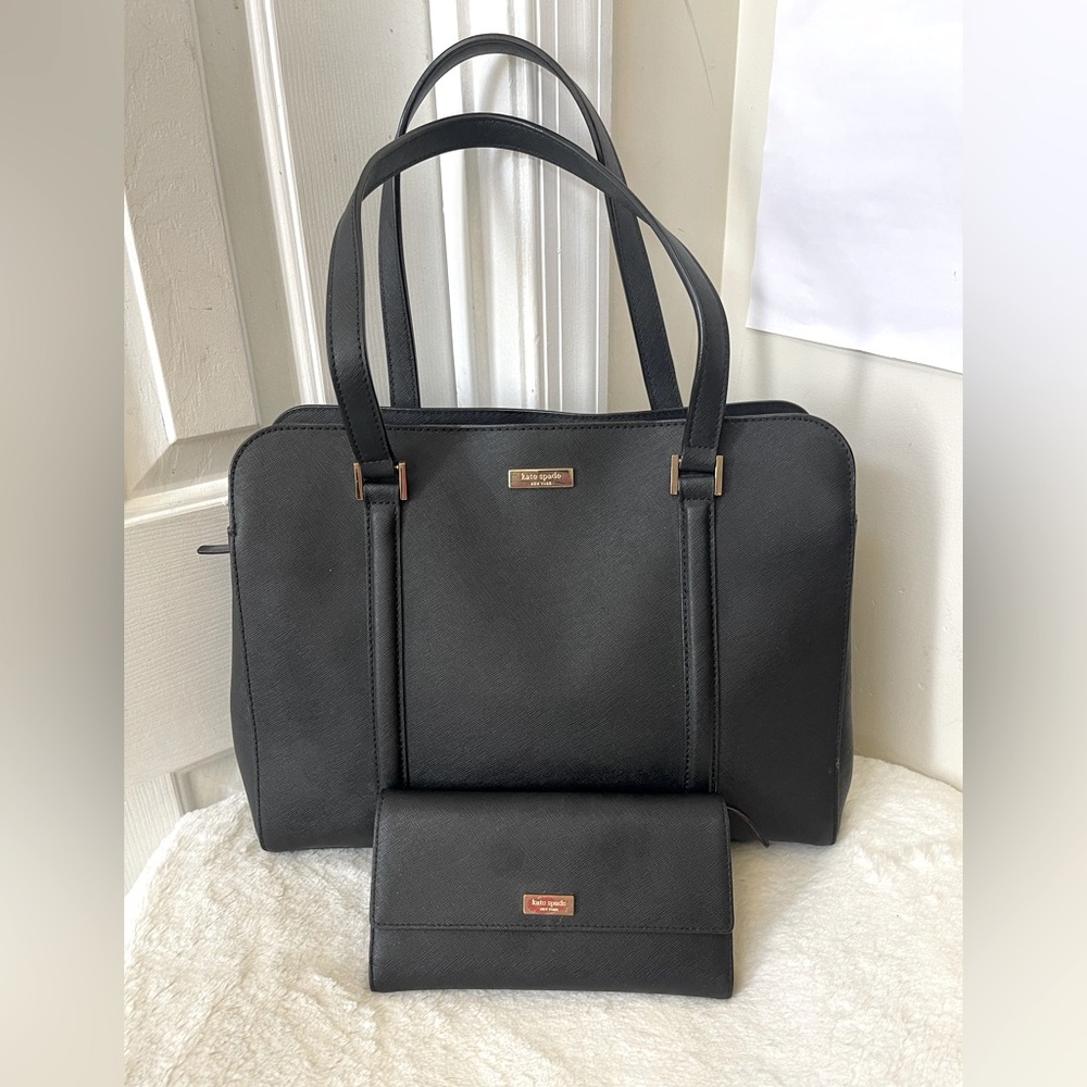 Kate Spade ♠️ bag and Wallet Set EUC - Picture 1 of 11